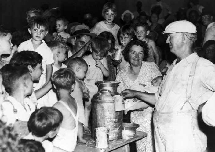 Milk protest, 1930